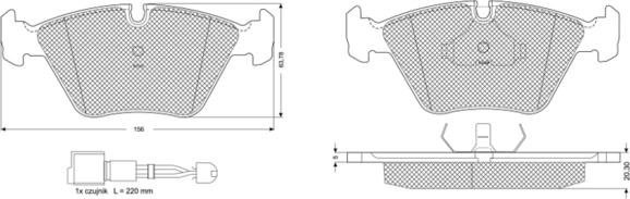 Procodis France PF10691 - Kit de plaquettes de frein, frein à disque cwaw.fr