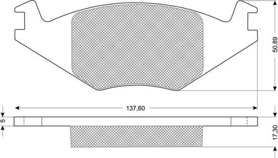 Procodis France PF1015 - Kit de plaquettes de frein, frein à disque cwaw.fr