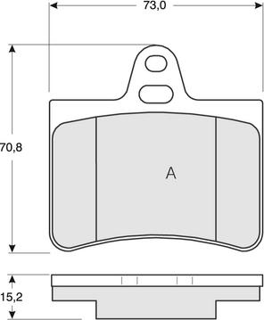 Remy RAP1282 - Kit de plaquettes de frein, frein à disque cwaw.fr