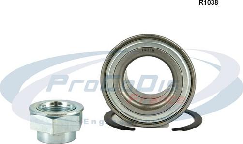 Procodis France R1038 - Kit de roulements de roue cwaw.fr