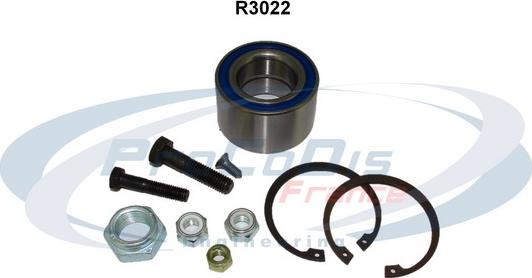 Procodis France R3022 - Kit de roulements de roue cwaw.fr