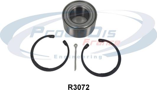 Procodis France R3072 - Kit de roulements de roue cwaw.fr