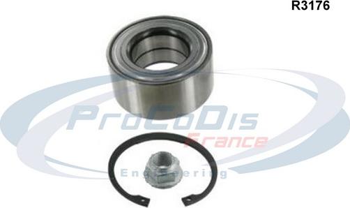 Procodis France R3176 - Kit de roulements de roue cwaw.fr