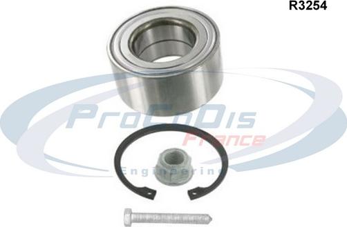 Procodis France R3254 - Kit de roulements de roue cwaw.fr