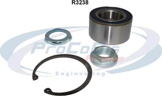 Procodis France R3238 - Kit de roulements de roue cwaw.fr