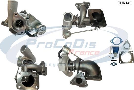 Procodis France TUR140 - Turbocompresseur, suralimentation cwaw.fr