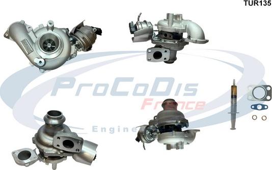 Procodis France TUR135 - Turbocompresseur, suralimentation cwaw.fr