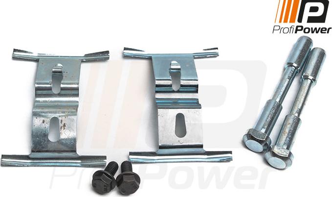 ProfiPower 9B1096 - Kit d'accessoires, plaquette de frein à disque cwaw.fr