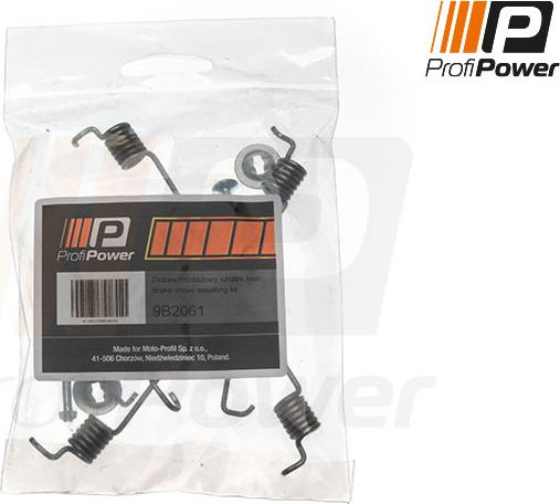 ProfiPower 9B2061 - Kit d'accessoires, mâchoire de frein cwaw.fr