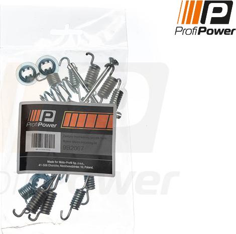 ProfiPower 9B2067 - Kit d'accessoires, mâchoire de frein cwaw.fr