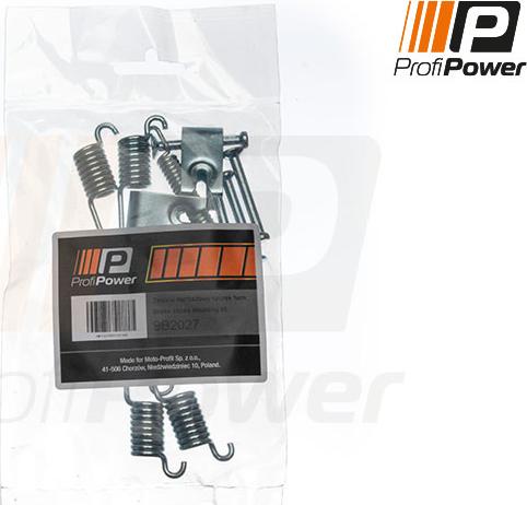 ProfiPower 9B2027 - Kit d'accessoires, mâchoire de frein cwaw.fr