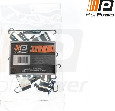 ProfiPower 9B2118 - Kit d'accessoires, mâchoire de frein cwaw.fr