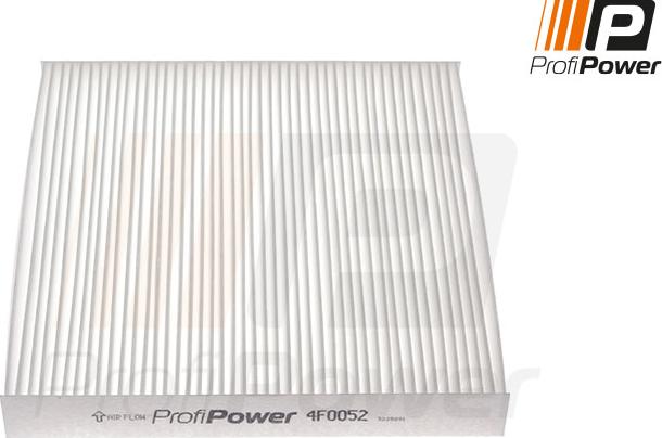 ProfiPower 4F0052 - Filtre, air de l'habitacle cwaw.fr