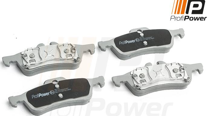 ProfiPower 1B2140 - Kit de plaquettes de frein, frein à disque cwaw.fr