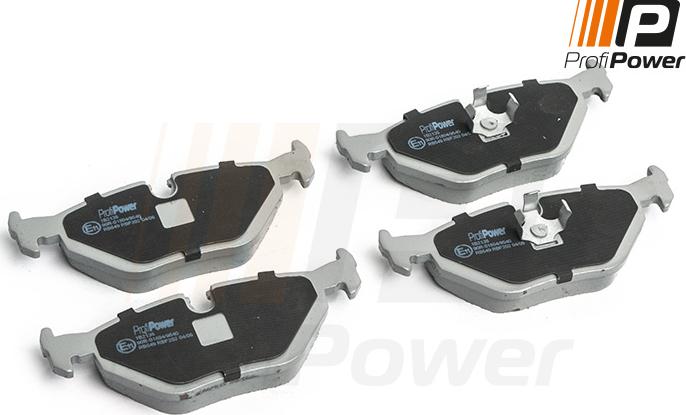 ProfiPower 1B2135 - Kit de plaquettes de frein, frein à disque cwaw.fr