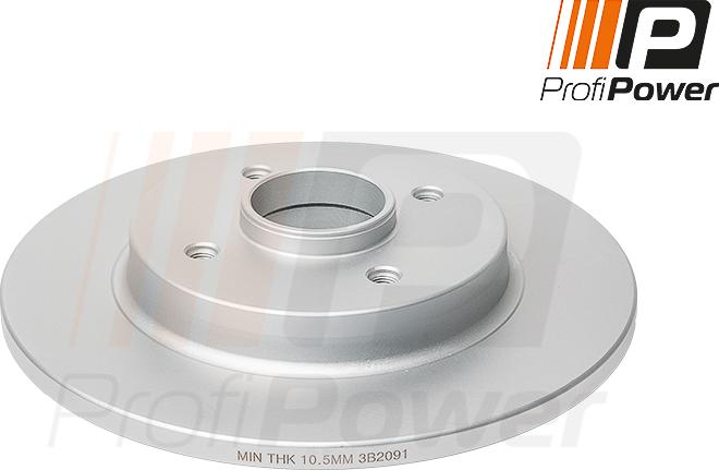 ProfiPower 3B2091 - Disque de frein cwaw.fr