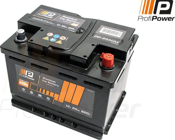 ProfiPower PP-600 AGM - Batterie de démarrage cwaw.fr