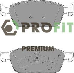 Profit 5005-4416 - Kit de plaquettes de frein, frein à disque cwaw.fr