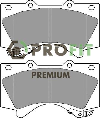 Profit 5005-4229 - Kit de plaquettes de frein, frein à disque cwaw.fr