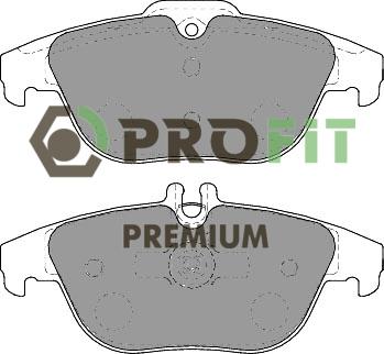 Profit 5005-1980 - Kit de plaquettes de frein, frein à disque cwaw.fr