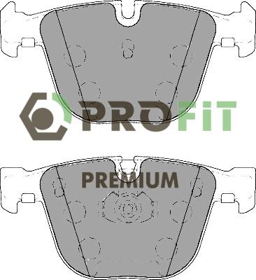 Profit 5005-1672 - Kit de plaquettes de frein, frein à disque cwaw.fr