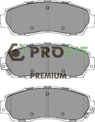 Profit 5005-2010 - Kit de plaquettes de frein, frein à disque cwaw.fr