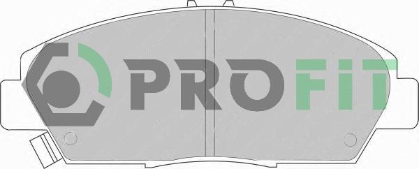 Profit 5000-0904 - Kit de plaquettes de frein, frein à disque cwaw.fr