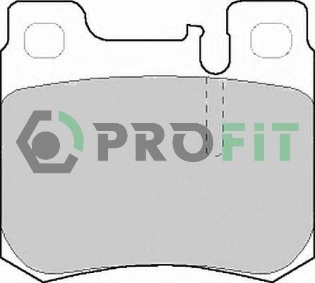 Profit 5000-0693 - Kit de plaquettes de frein, frein à disque cwaw.fr