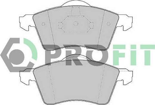 Profit 5000-1163 - Kit de plaquettes de frein, frein à disque cwaw.fr