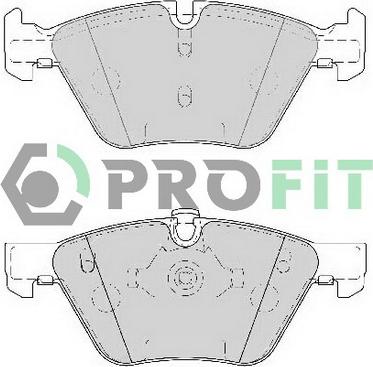 Profit 5000-1773 C - Kit de plaquettes de frein, frein à disque cwaw.fr