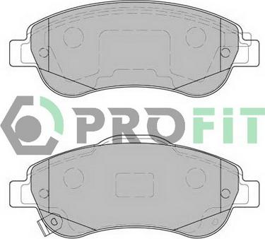 Profit 5000-2005 - Kit de plaquettes de frein, frein à disque cwaw.fr