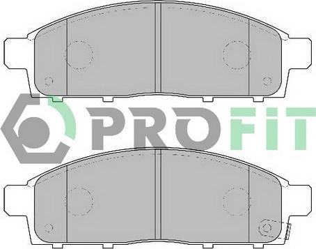 Profit 5000-2016 - Kit de plaquettes de frein, frein à disque cwaw.fr