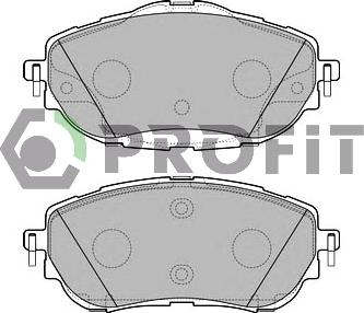 Profit 5000-2030 - Kit de plaquettes de frein, frein à disque cwaw.fr