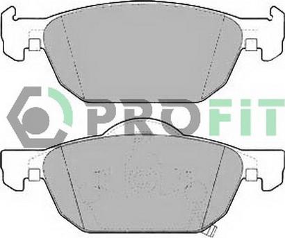 Profit 5000-2025 - Kit de plaquettes de frein, frein à disque cwaw.fr