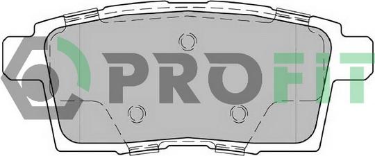 Profit 5000-2020 - Kit de plaquettes de frein, frein à disque cwaw.fr