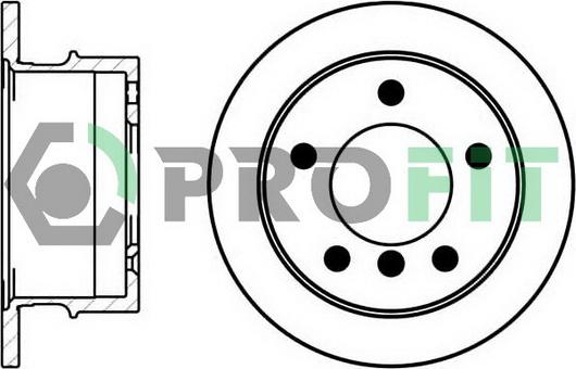 Profit 5010-0931 - Disque de frein cwaw.fr