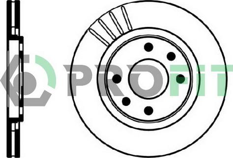 Profit 5010-0192 - Disque de frein cwaw.fr