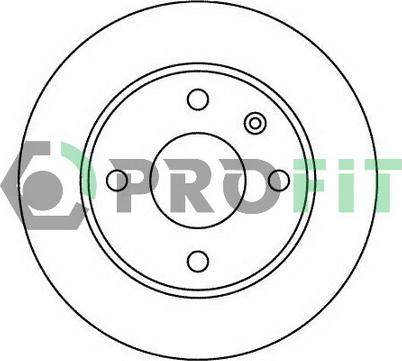 Profit 5010-0183 - Disque de frein cwaw.fr