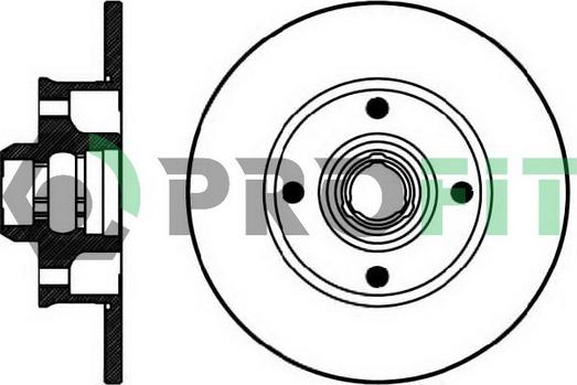 Profit 5010-0137 - Disque de frein cwaw.fr