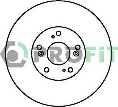 Profit 5010-1424 - Disque de frein cwaw.fr