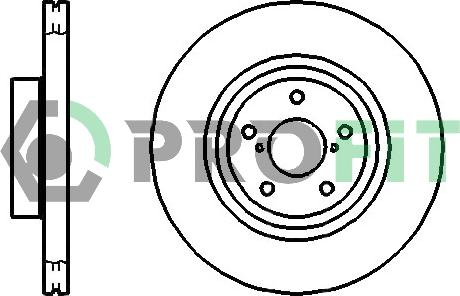 Profit 5010-1175 - Disque de frein cwaw.fr