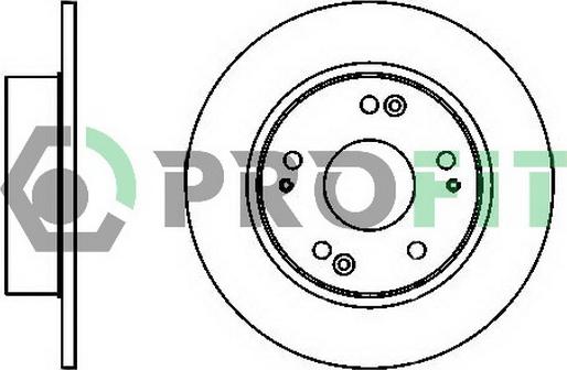 Profit 5010-1390 - Disque de frein cwaw.fr