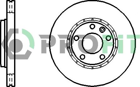 Profit 5010-1204 - Disque de frein cwaw.fr