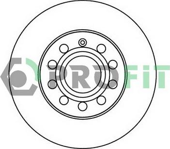 Profit 5010-1276 - Disque de frein cwaw.fr