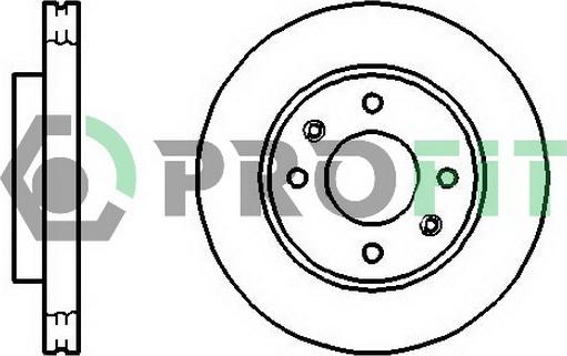 Delphi 25093 - Disque de frein cwaw.fr