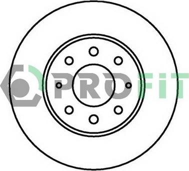 Profit 5010-2005 - Disque de frein cwaw.fr