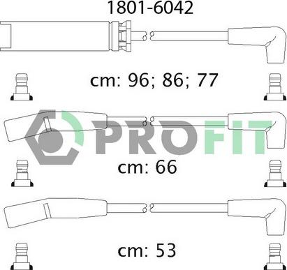 Profit 1801-6042 - Kit de câbles d'allumage cwaw.fr