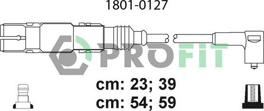 Profit 1801-0127 - Kit de câbles d'allumage cwaw.fr