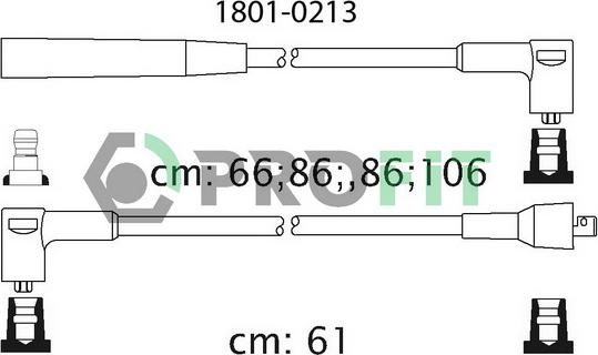Profit 1801-0213 - Kit de câbles d'allumage cwaw.fr