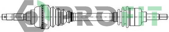 Profit 2730-0086 - Arbre de transmission cwaw.fr